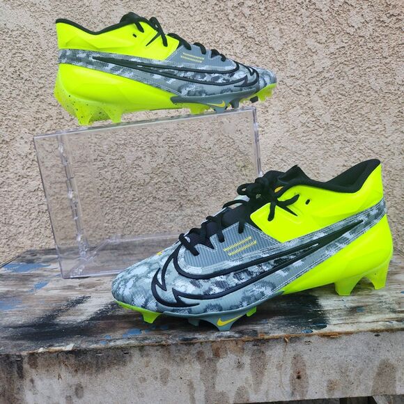 Nike Vapor Edge Elite 360 2 Volt Black Football Cleats FB3347 703 Mens Size 12 main image 8